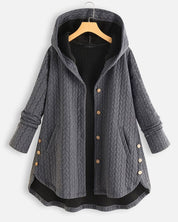 Abella Hoodie | Katoenen Damesjas met Capuchon en Trekkoord in Meerdere Kleuren