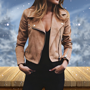 Elena Jas | Lichtgewicht Jas met Reverskraag en Tijdloze Elegantie