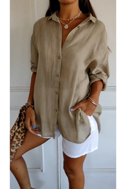 Valentina Shirt | Comfortabel Dames Shirt met Elegante Pasvorm en Ademend Materiaal