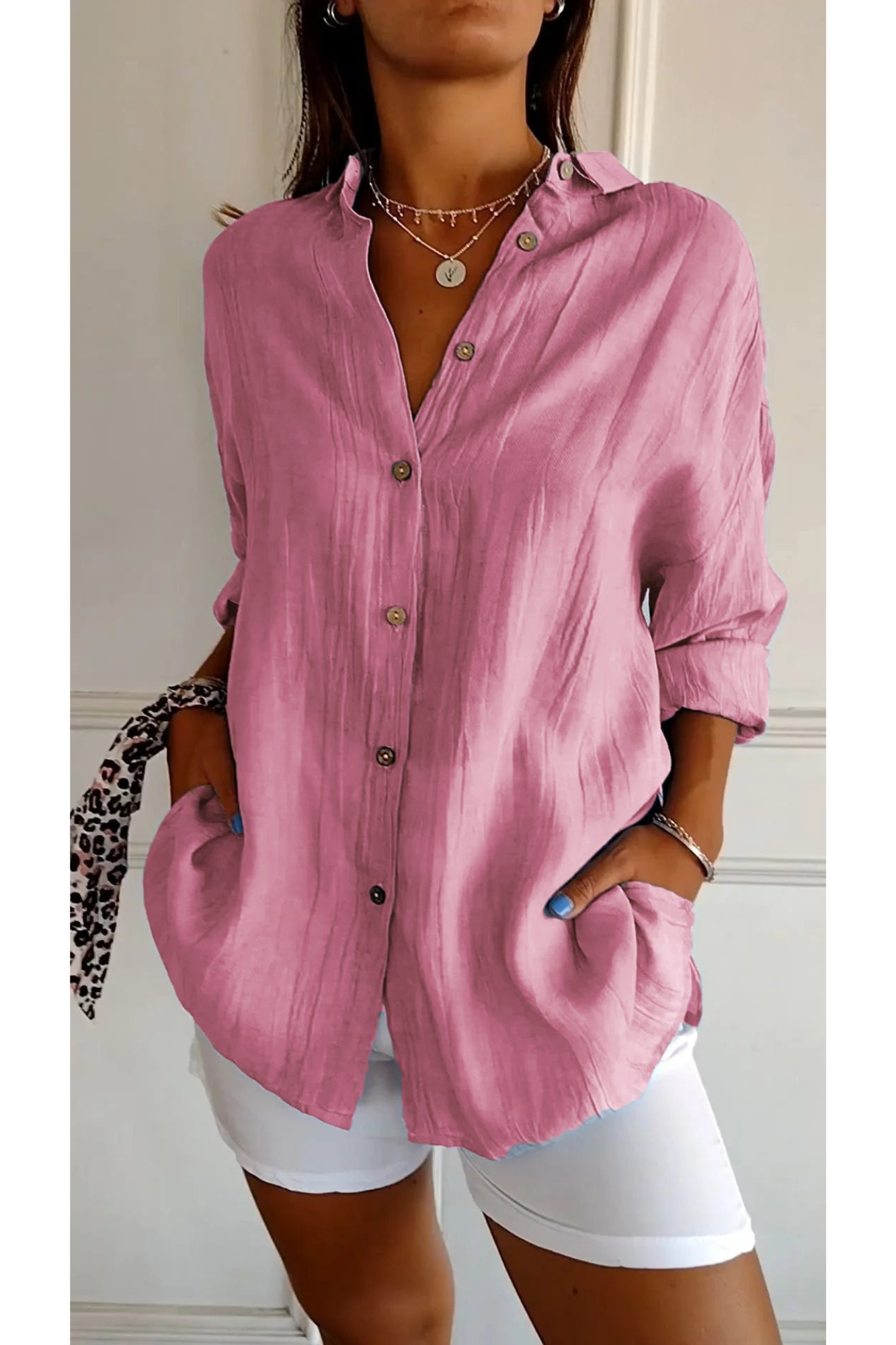 Valentina Shirt | Comfortabel Dames Shirt met Elegante Pasvorm en Ademend Materiaal