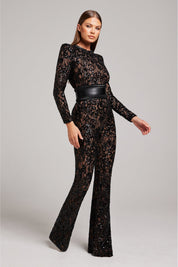 Jumpsuit dames - Verfijnd Ontwerp met Kant Details - Juliana Olivia