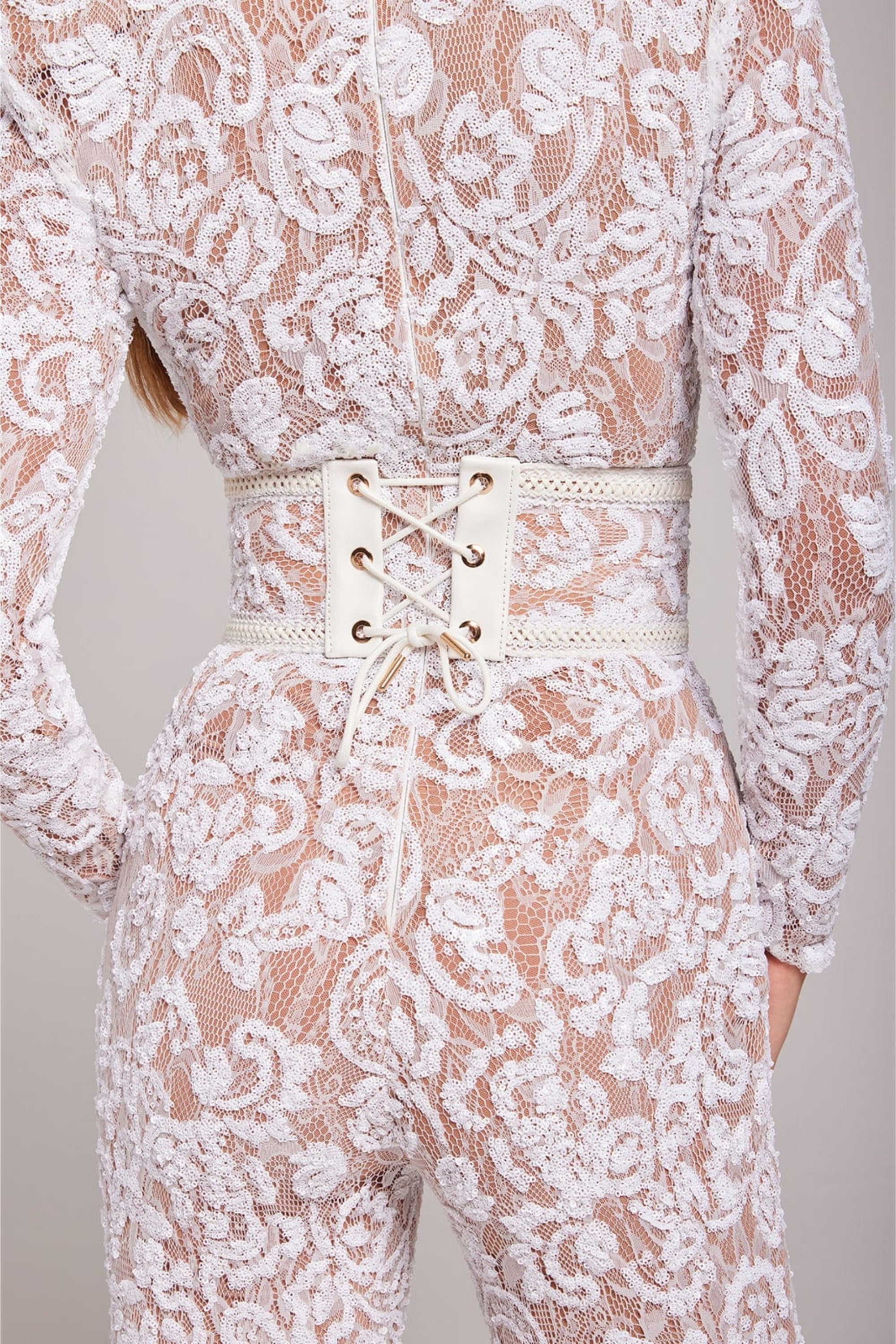 Jumpsuit dames - Verfijnd Ontwerp met Kant Details - Juliana Olivia