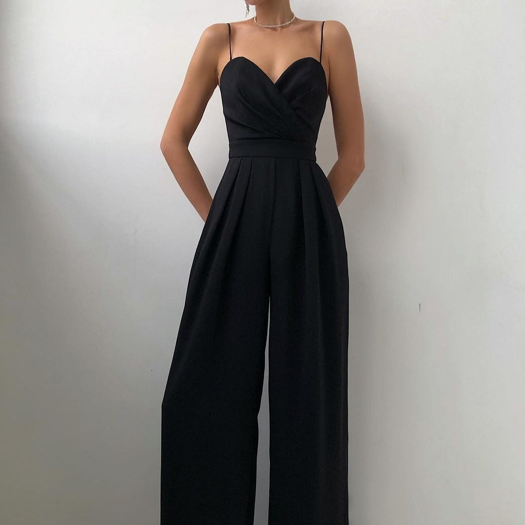 Selena Jumpsuit | Aansluitende Jumpsuit met Verfijnde Straps en Flatterende Pasvorm