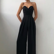 Selena Jumpsuit | Aansluitende Jumpsuit met Verfijnde Straps en Flatterende Pasvorm