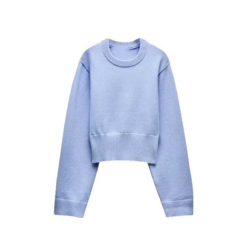 Allegra Zachte dames sweater – comfortabele warme trui met elegante pasvorm