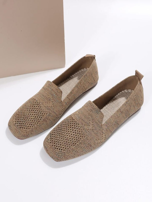 Alina Instappers | Ademend Mesh Slip-On Loafers met Flexibele Pasvorm voor Dames