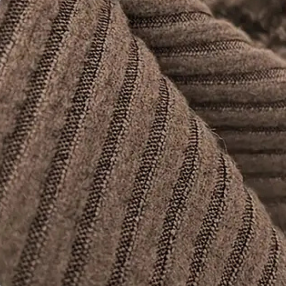 Tattina Vest | Klassiek Damesvest met Verlengde Lengte in Bruin