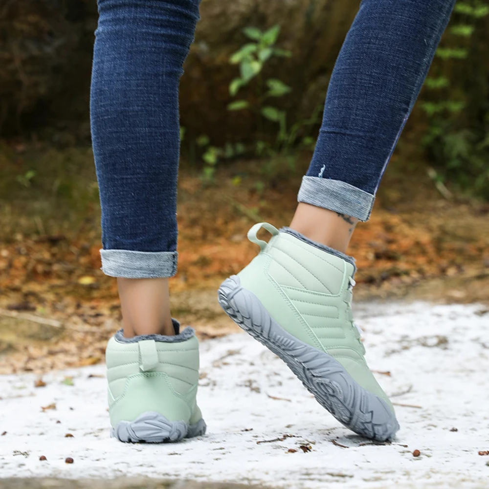 OrthoComfort Barefoot Snowboots | Unisex Winterlaarzen met Voetboogsteun, Isolatie en Antislipzool