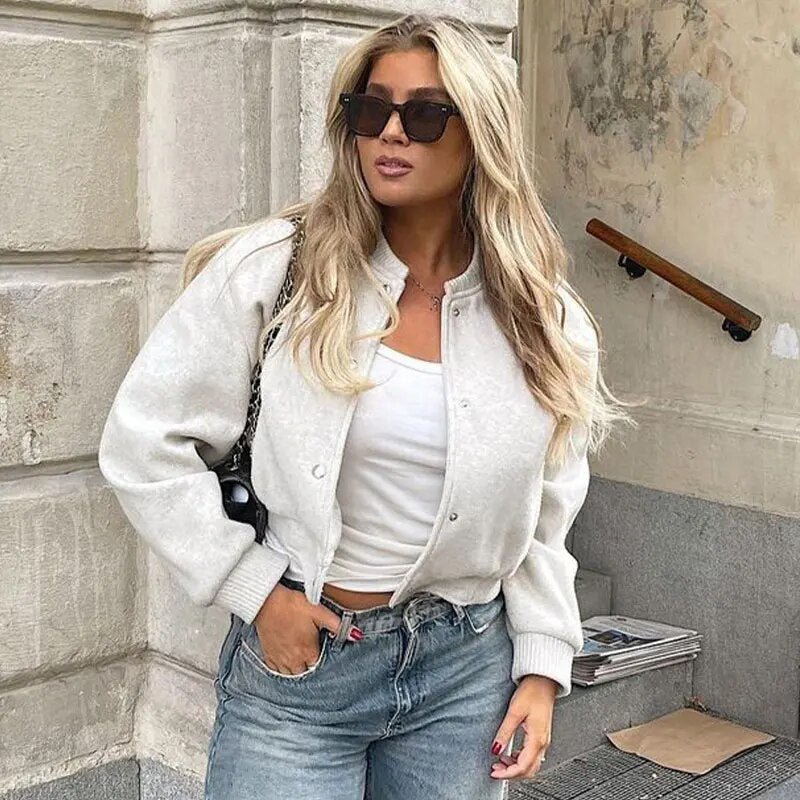 Bernice | Luxe Bomberjack met Tijdloze Elegant en Comfortabele Pasvorm