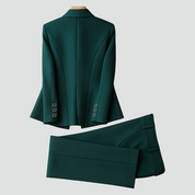 Broekpak Dames Zakelijk met Blazer en Pantalon, Getailleerd en Stijlvol - Alessia Ferrante