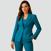 Broekpak Dames Zakelijk met Blazer en Pantalon, Getailleerd en Stijlvol - Alessia Ferrante