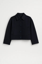 Dames Korte Jas Minimalistisch Strakke Snit Tijdloos - Zwart / Beige / Groen - Maelen