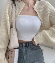 Calla Gebreid Vest | Zacht en Stijlvol Vest met Relaxte Pasvorm voor Elke Gelegenheid