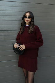 Gebreide set dames met Top en Rok | Bella Belluci