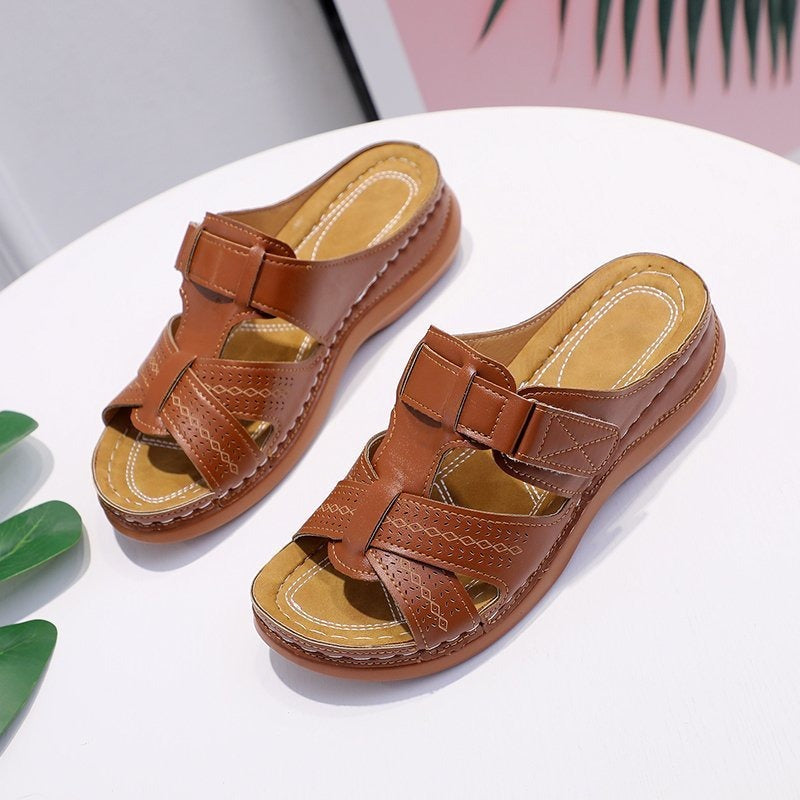 Audrey™ Orthopedische Sandalen | De Oplossing tegen Hielspoor, Voetpijn en Kniepijn