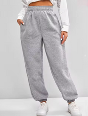 Sienna Joggingbroek | Dames Sportieve Broek met Hoge Taille en Comfortabele Pasvorm