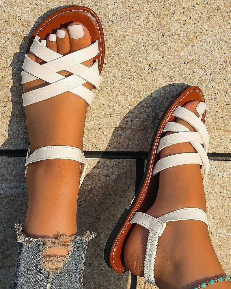 Chiara Sandalen | Elegante Zomersandalen met Verfijnde Bandjes en Ultiem Comfort
