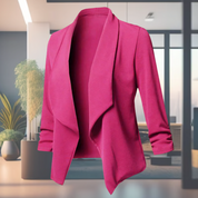 Camilla | Elegante Dunne Blazer met Slanke Pasvorm en Lange Mouwen