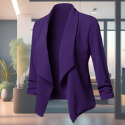 Camilla | Elegante Dunne Blazer met Slanke Pasvorm en Lange Mouwen