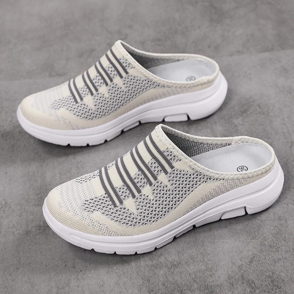 Giovanna Muiltjes | Orthopedische Dames Slip-Ons met Lichtgewicht Platform en Ademend Mesh