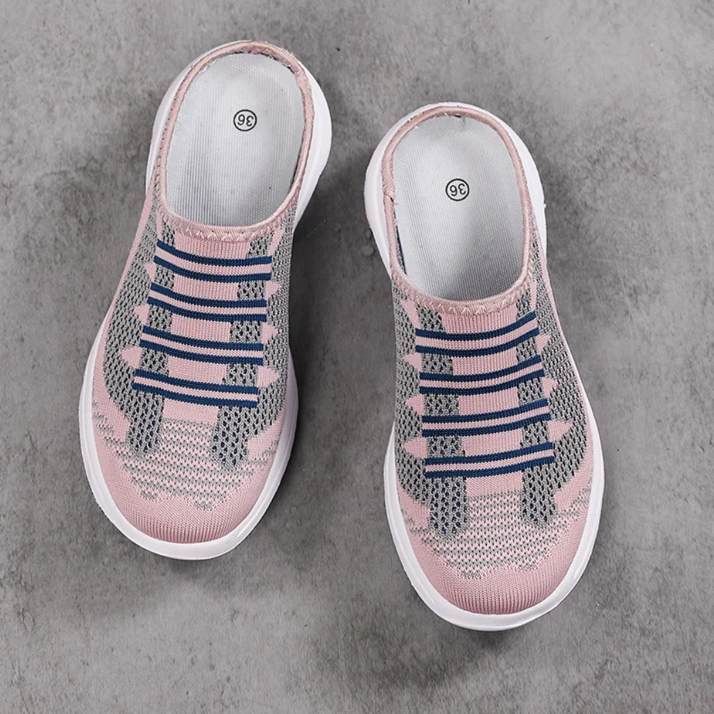 Giovanna Muiltjes | Orthopedische Dames Slip-Ons met Lichtgewicht Platform en Ademend Mesh