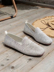 Alina Instappers | Ademend Mesh Slip-On Loafers met Flexibele Pasvorm voor Dames