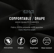 SUITMEN Stretch Pants Heren - comfortabele pasvorm en veel bewegingsvrijheid