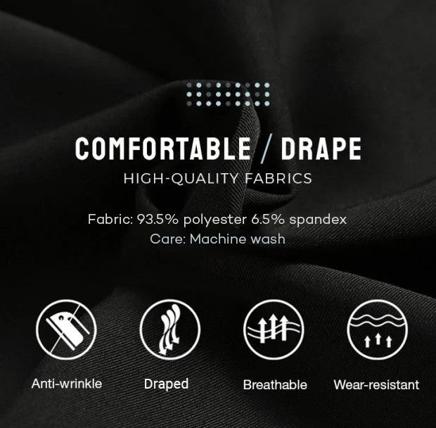 SUITMEN Stretch Pants Heren - comfortabele pasvorm en veel bewegingsvrijheid