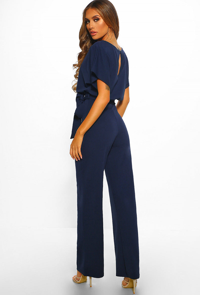 Alessia Jumpsuit | Elegante Dames Jumpsuit met Hoge Taille en Comfortabele Pasvorm