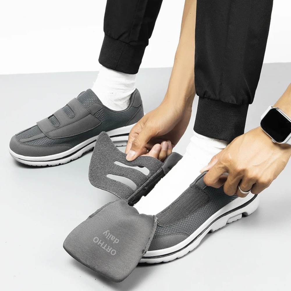 Rosa Diabetes Schoenen | Extra Brede Dames Schoenen met Klittenband en Orthopedische Ondersteuning