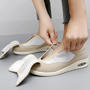 Silvia Diabetesschoenen | Orthopedische Dames Schoenen met Brede Teendoos en Klittenbandsluiting