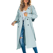 Giulia Trenchcoat | Lange Dames Trenchcoat met Tijdloos Design en Elegante Pasvorm