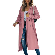 Giulia Trenchcoat | Lange Dames Trenchcoat met Tijdloos Design en Elegante Pasvorm