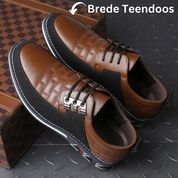 Leonardo Schoenen | Leren Orthopedische Herenschoenen met Voetboogsteun en Antislipzool