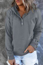 Luna Hoodie | Basic Dames Hoodie Trui met Comfortabele Pasvorm en Effen Design
