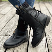 Giulia dames winterlaarzen – waterdichte boots met fleece voering & gripzool