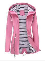 Serena Waterdichte lange dames jas – stijlvol all-season jack licht en comfortabel