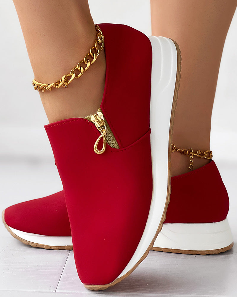 Belina | Instap Schoenen Met Rits