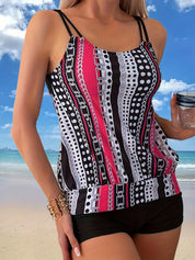 Mae Tankini | Tankini met strepen en stippenprint voor dames