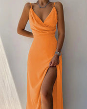 Aubrie Jurk | Lichtgewicht Zomer Maxi Jurk met Flatterende Pasvorm en Elegante Look