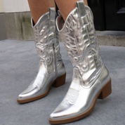 Giulia Cowboy Laarzen | Stoere Glamour Laarzen met Authentieke Details en Comfort