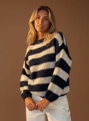Mirella Zachte dames sweater – comfortabele trui met moderne, stijlvolle look