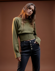 Allegra Zachte dames sweater – comfortabele warme trui met elegante pasvorm