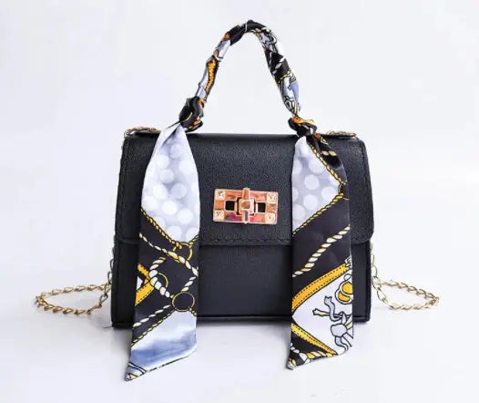 Bianca Elegante dames handtas – stijlvolle leren tas met gouden details