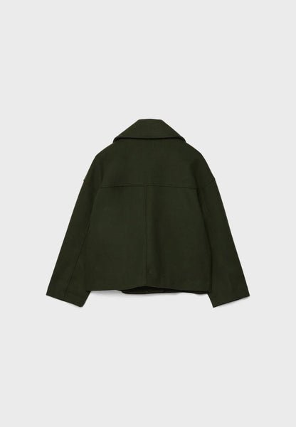 Giovanna Jack | Korte Dames Jas met Dubbele Rij Knopen en Tijdloos Design