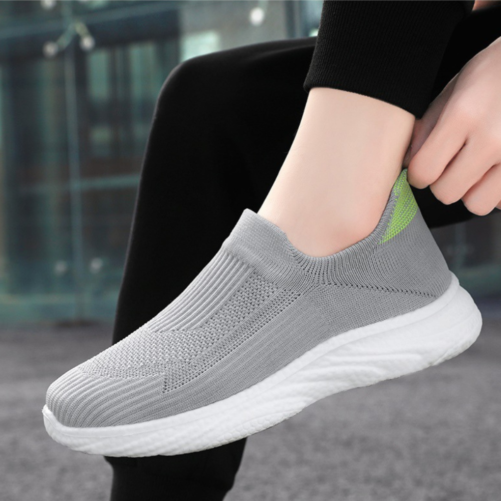 FlexaStep Sportschoenen | Orthopedische Instappers met Ademend Mesh en Voetboogondersteuning