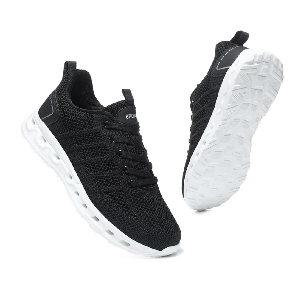 OrthoSport Hardloopschoenen | Lichtgewicht Herenschoenen met Schokabsorptie en Ademend Bovenwerk