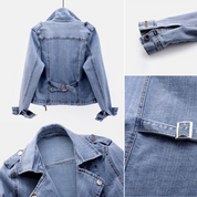 Chiara Denim spijkerjasje dames – licht zomer spijkerjack voor casual outfits