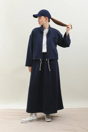 Elena Set | Elegante Tuniek en Rok Set met Losse Pasvorm en Comfortabele Stof