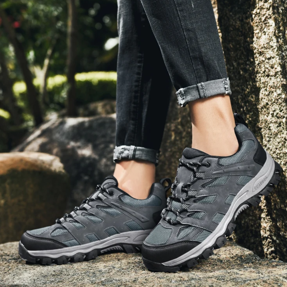 Ruggero Outdoorlaarzen | Waterdichte Herenschoenen met Griptechnologie en Ademend Comfort